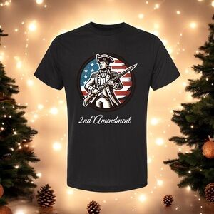 2nd Amendment Black Short Sleeve Tee